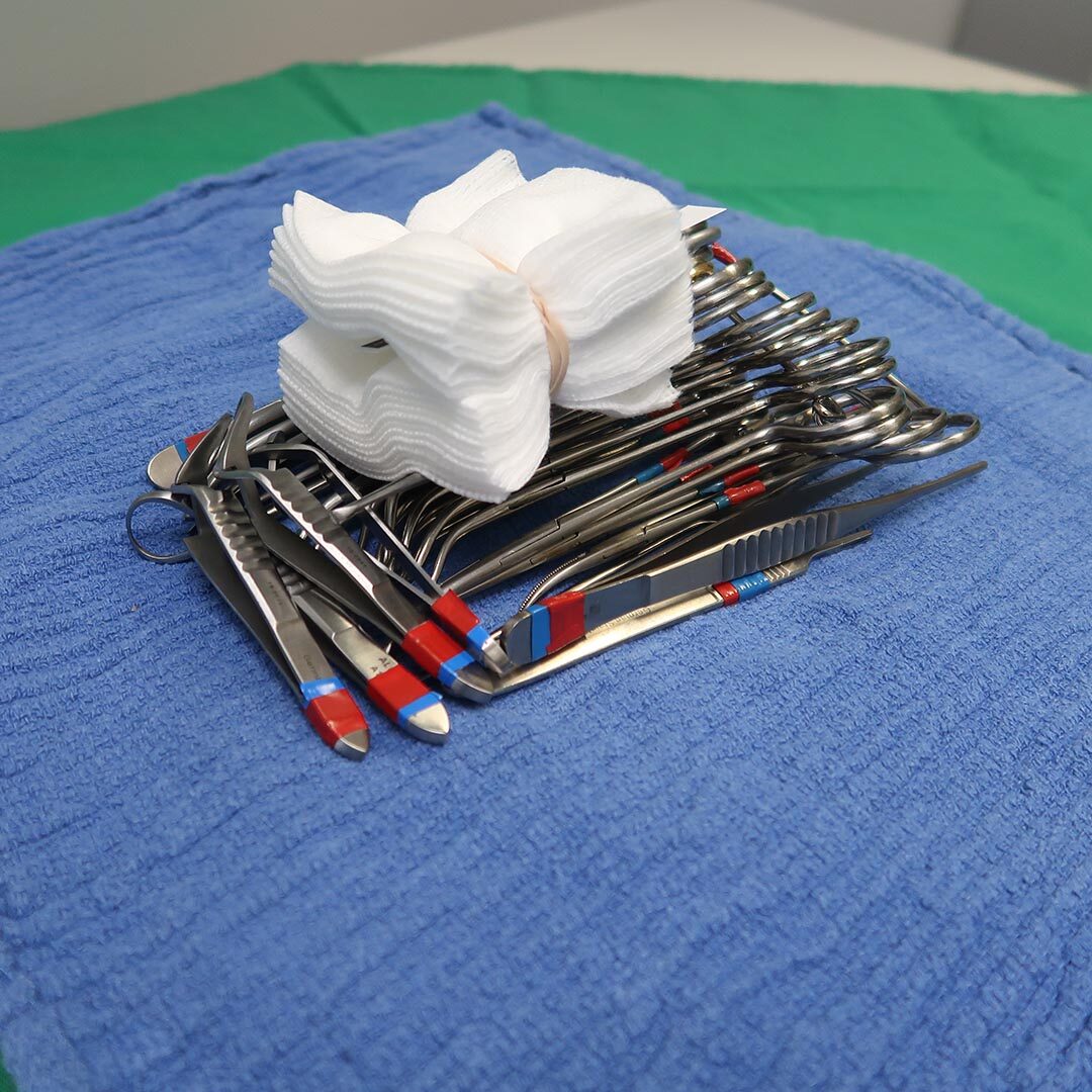 Tools On Table Before Surgery